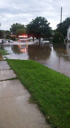 Burlington flooding